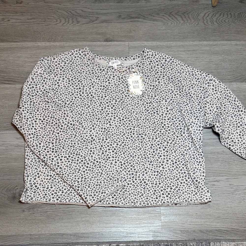 Pink Rose Sweater